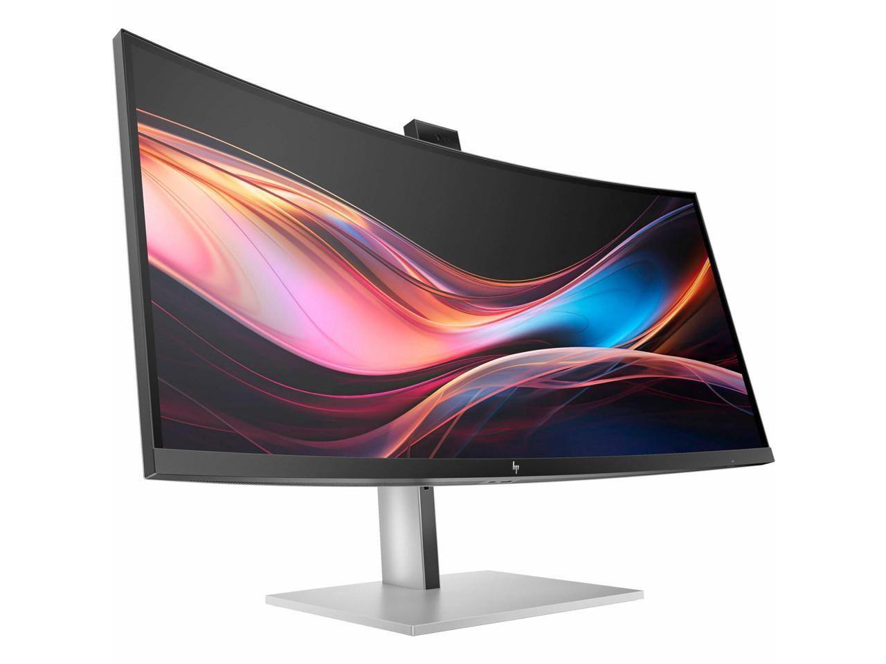 Alt View 9. HP - HP 734pm 34" Curved IPS Monitor - 3440x1440 - FreeSync Premium - 400 Nit - Black.