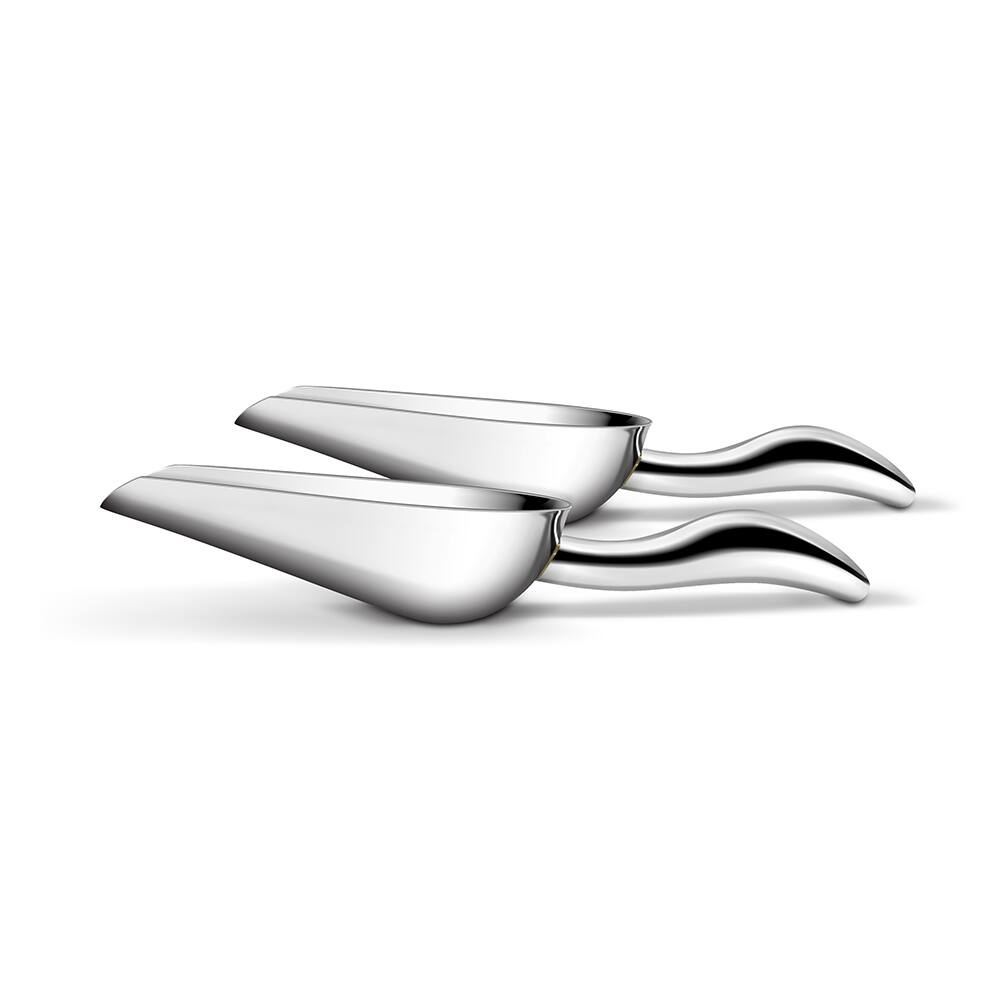 Alt View 2. Malletson - Ice Scoop Stainless Steel Ergonomic Handle for Bars and Kitchens - Dishwasher Safe.