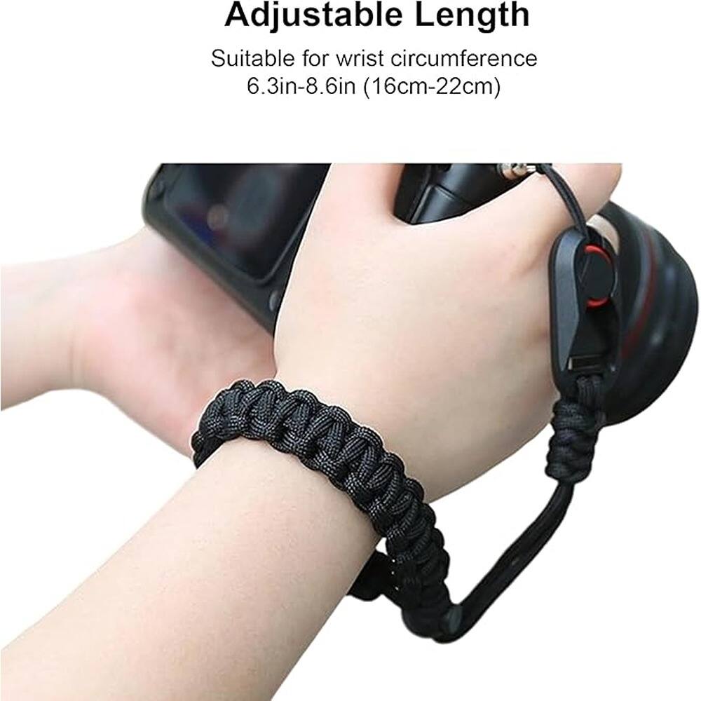 Adjustable Length  
Suitable for wrist circumference 6.3in-8.6in (16cm-22cm)
