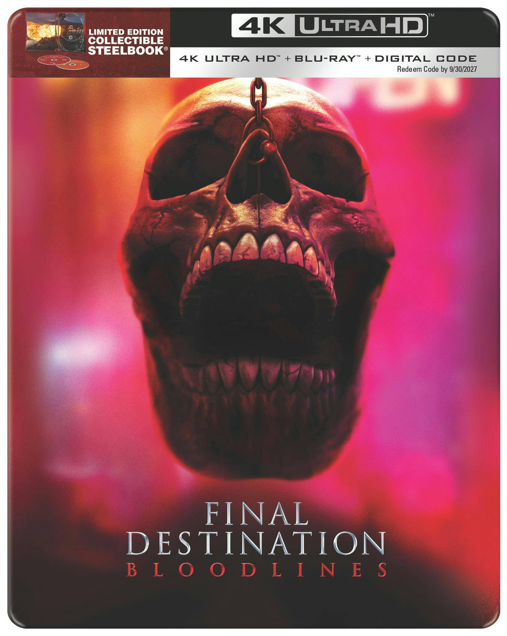 Angle. Final Destination Bloodlines (Steelbook)   - 4K Blu-Ray.
