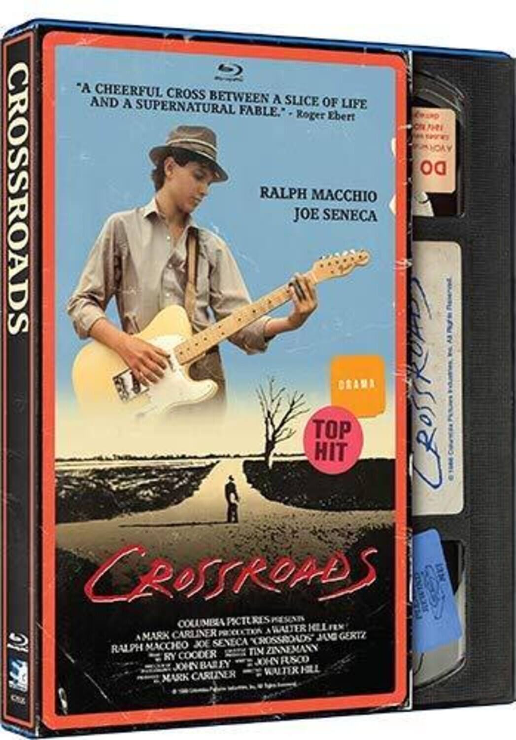 Alt View 1. Crossroads (Retro VHS Packaging)   - BLU-RAY.