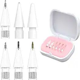 RTMB - Accurate Control Tips, Metal/Plastic iPencil Tips, and iPad Pro Pencil Sets - Pink