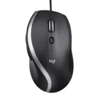 Logitech - M500s Advanced Wired Optical Mouse with Hyper-fast Scrolling & Tilt - Wired - Black - Front_Zoom