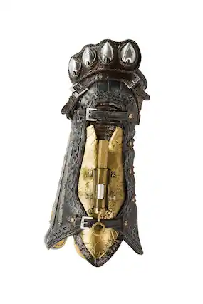 Front. McFarlane Toys - Assassin's Creed Syndicate Jacob's Role Play Hidden Blade Gauntlet - Brown.