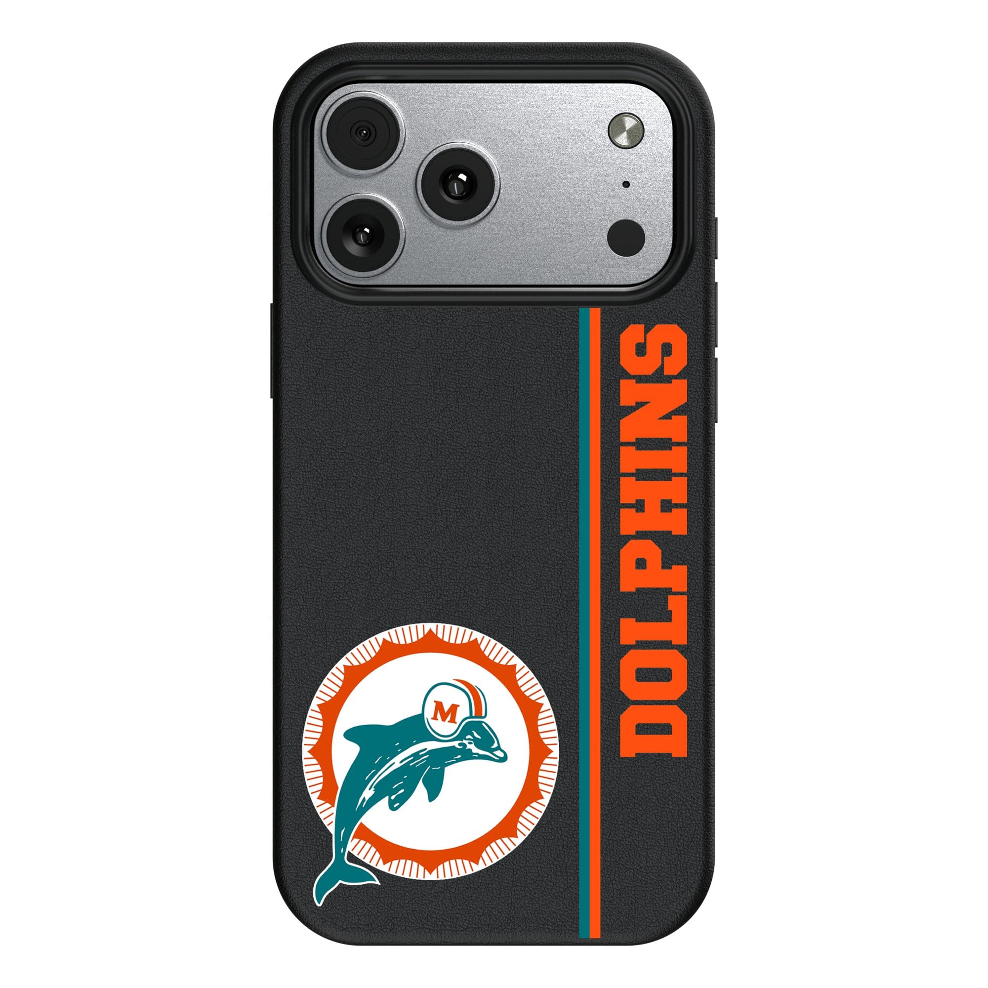 Keyscaper - NFL - Miami Dolphins Throwback Logo iPhone Magnetic Bump Case - 17 - Black price history on PriceWatchPro