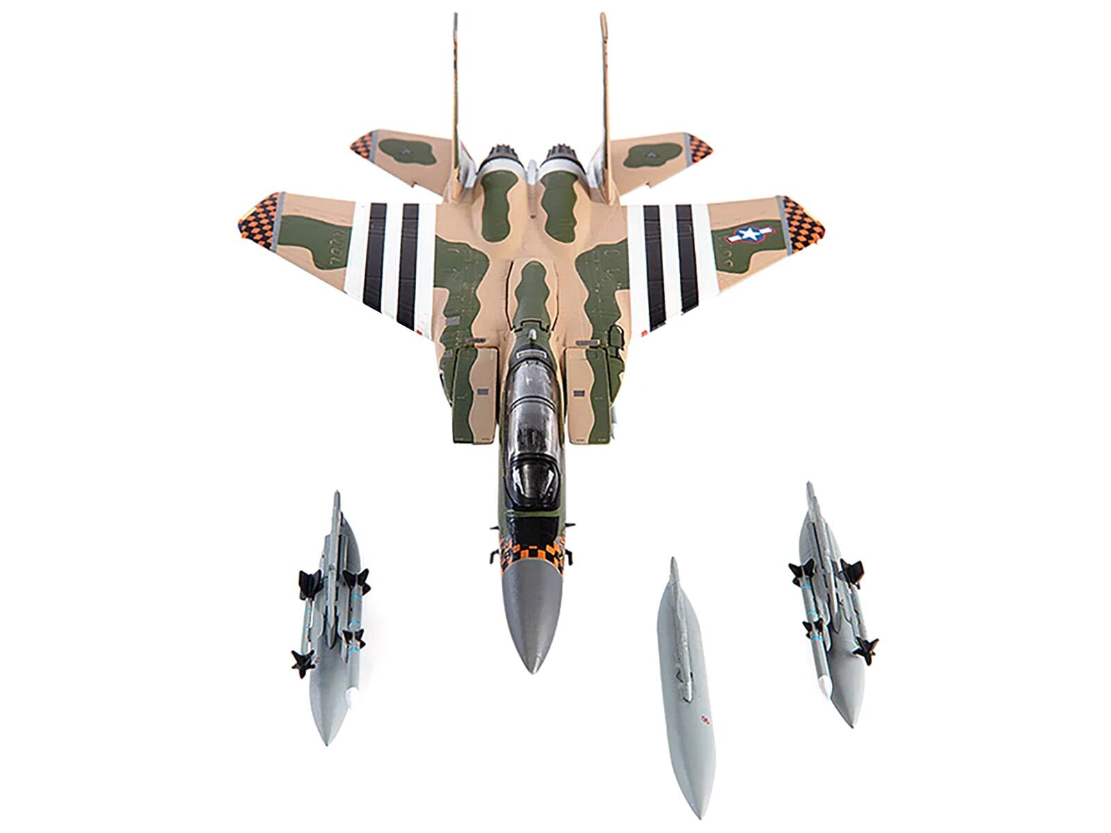 Alt View 3. JC Wings - McDonnell Douglas F-15C Eagle Fighter Aircraft "173rd Fighter Wing" (2020) US Air National Guard 1/144 Model by JC Wings.