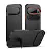 Front. SURITCH - Phone Case for Google Pixel 10 Pro XL, Compatible with MagSafe, Protective Cover with Camera Cover& Adjustable Kickstand - Aurora Black.