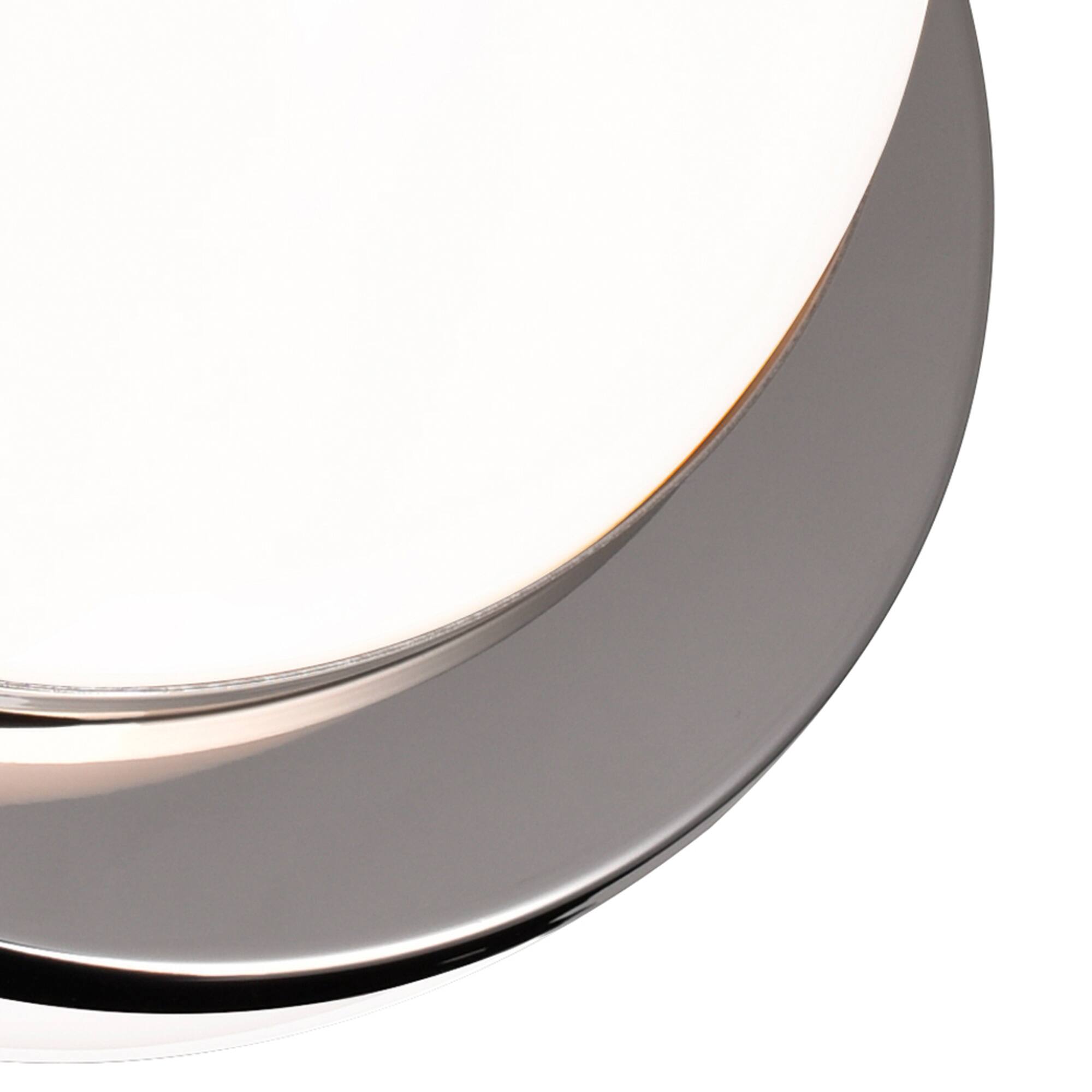 Alt View 1. CWI Lighting - Gemini 1 Light Mini Pendant With Polished Nickel Finish - Polished Nickel.