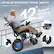 LET GO OF BOTH STOP TRAVEL SAFETY
Stronger And Longer Lasting
12° Support climbing angle
- Anti-dive seat belts (body, legs)
- Rear anti-tip wheels
- Manual brakes
