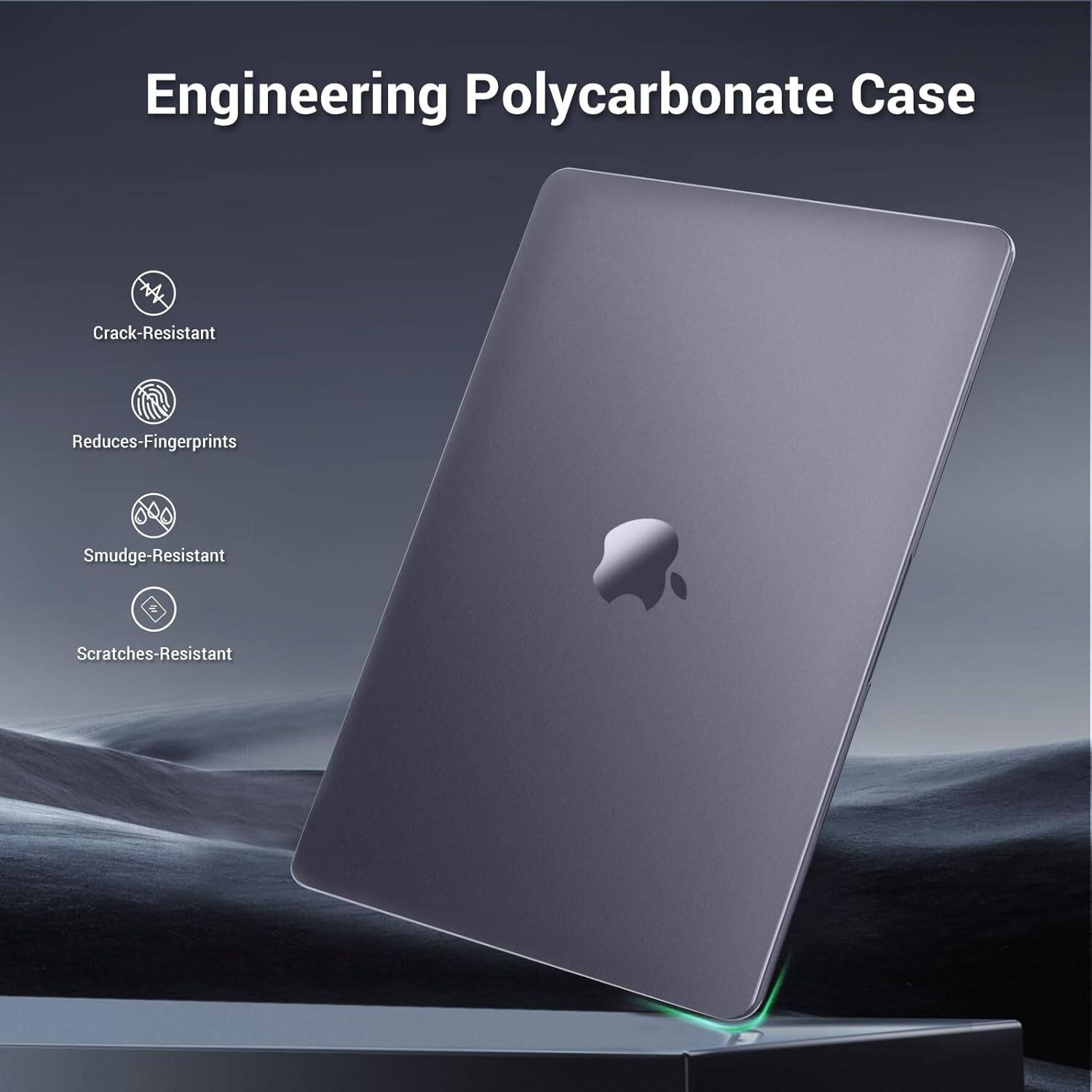 Engineering Polycarbonate Case

- Crack-Resistant
- Reduces Fingerprints
- Smudge-Resistant
- Scratches-Resistant