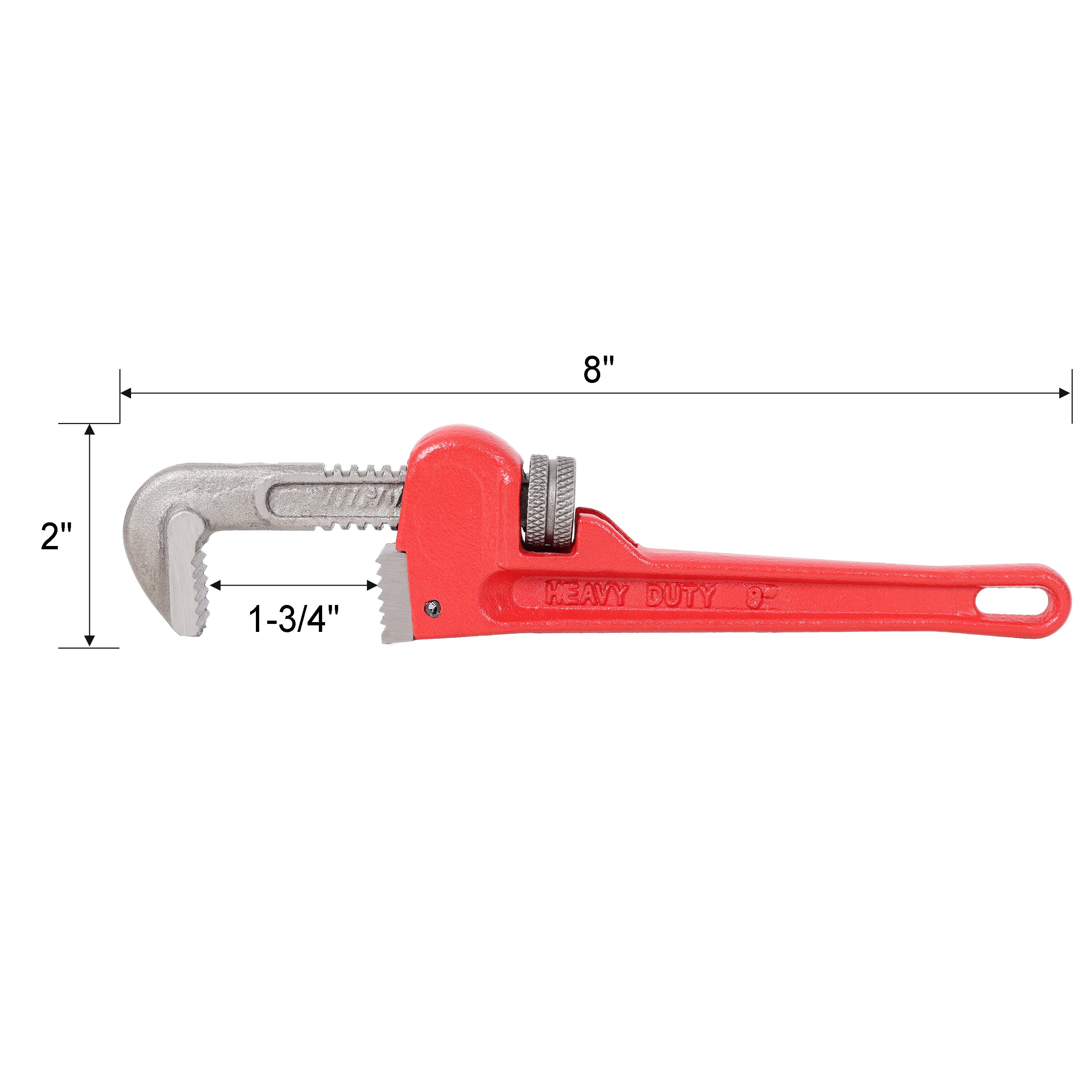 8" 2" 1-3/4" HEAVY DUTY