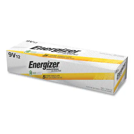 9V12
Energizer
INDUSTRIAL ALKALINE
9V12
Energizer
5 YEAR SHELF LIFE
5 ANS DE DURÉE DE VIE
ALKALINE BATTERIES / PILES ALCAINES
EN22 + 6LR61 9V
9V12
Energizer
INDUSTRIAL ALKALINE
5 YEAR SHELF LIFE
5 ANS DE DURÉE DE VIE