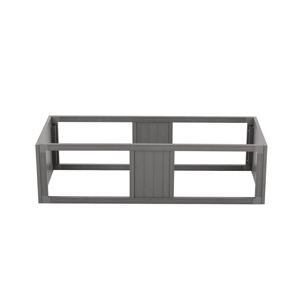 Left. New Age Pet - Mojave Stacker, Large- Gray - Gray.