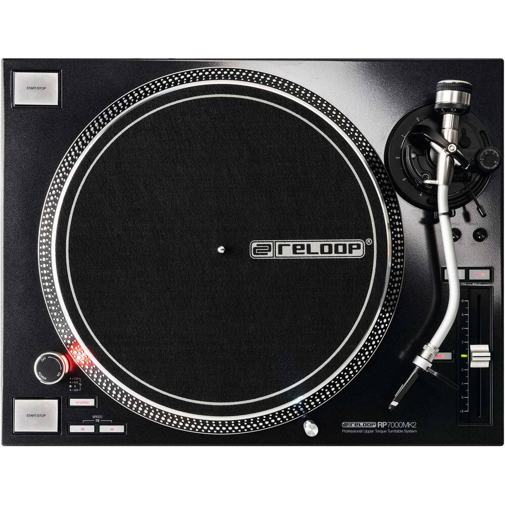 START/STOP
reloop

START/STOP
SPEED 75
at
reloop RP7000MK2 Professional Upper Torque Turntable System