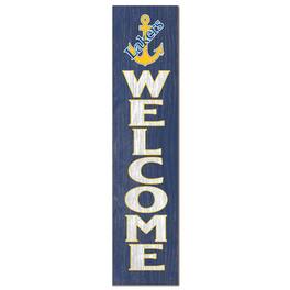 Jardine - Lake Superior State Lakers 12" x 48" Welcome Outdoor Leaner - Blue
