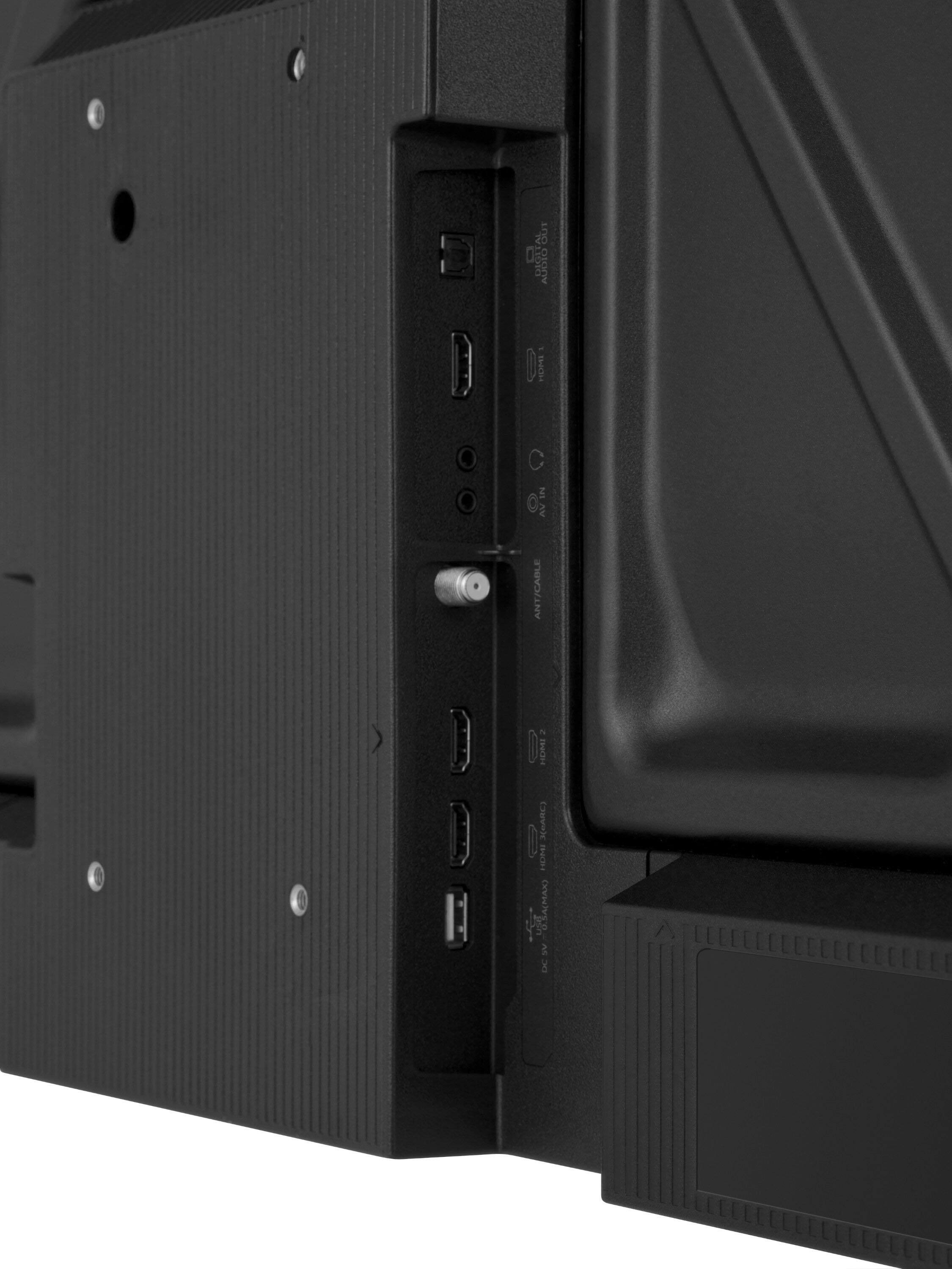 The text on the image is: 

- AUDIO
- ANT/CABLE
- HDMI
- VGA
- USB 3.0
- USB 2.0
- DC IN