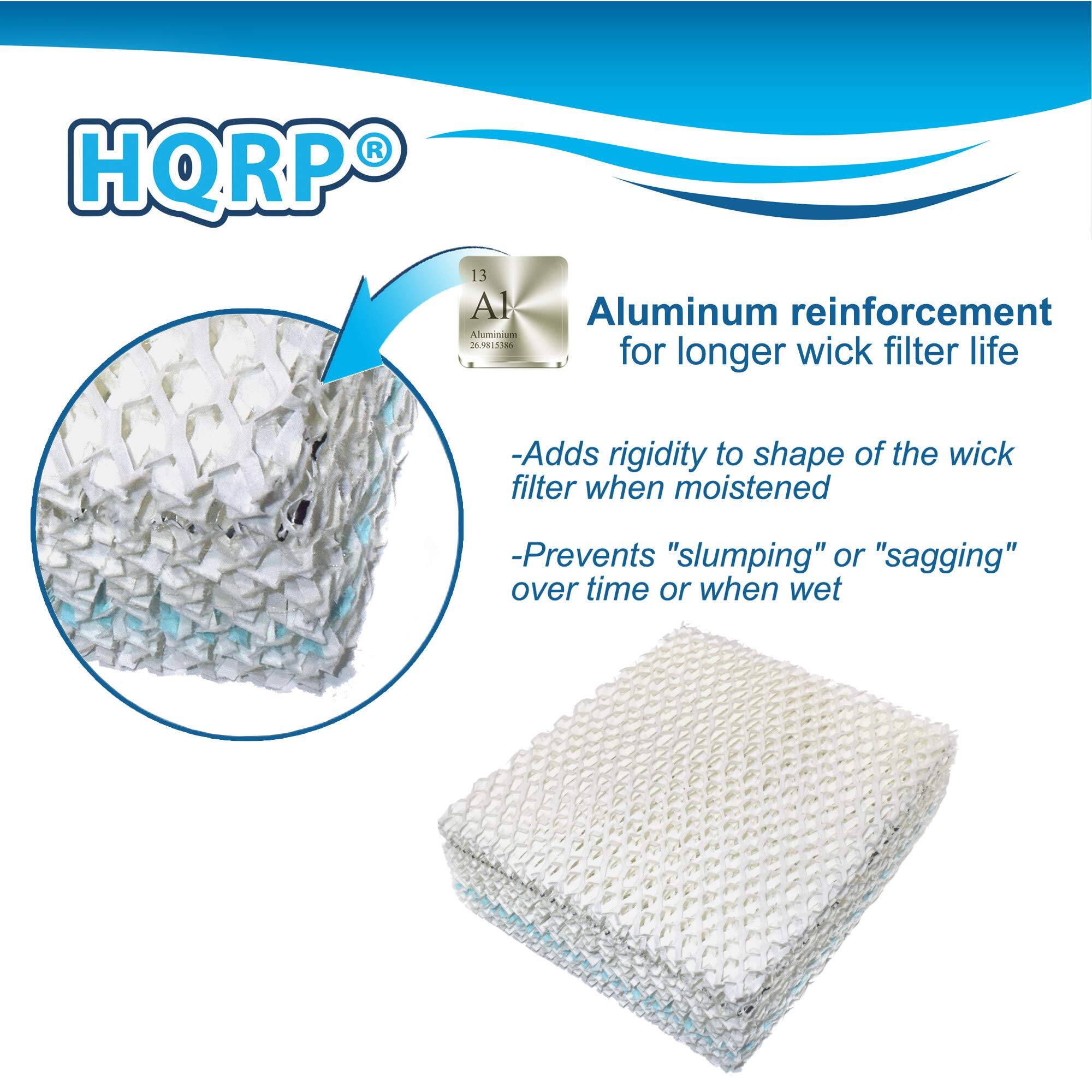 HQRP®

Aluminum reinforcement for longer wick filter life

- Adds rigidity to shape of the wick filter when moistened
- Prevents "slumping" or "sagging" over time or when wet