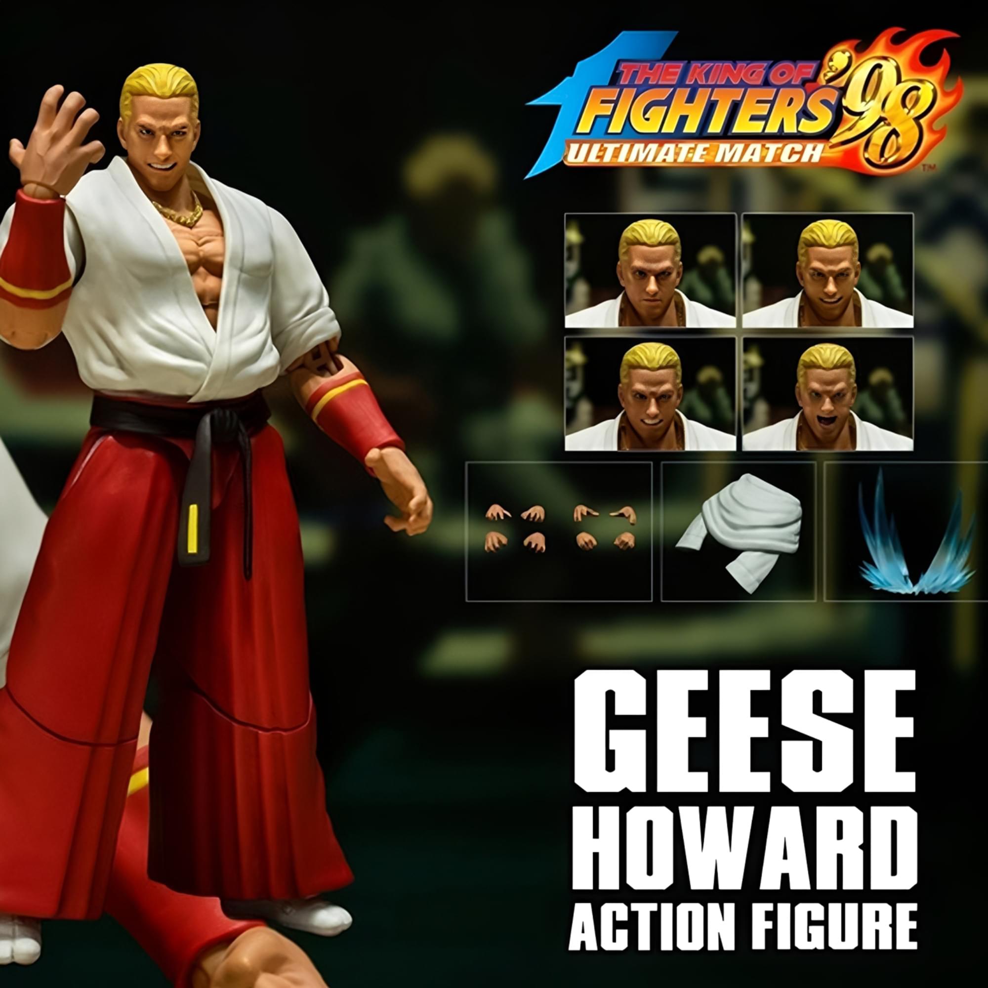 The King of Fighters '98 Ultimate Match B8 TM Geese Howard Action Figure