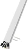 Sanus - On-Wall Cable Concealer Kit for Mounted TVs - Holds Up to 5 Cables - White