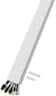 Sanus - On-Wall Cable Concealer Kit for Mounted TVs - Holds Up to 5 Cables - White