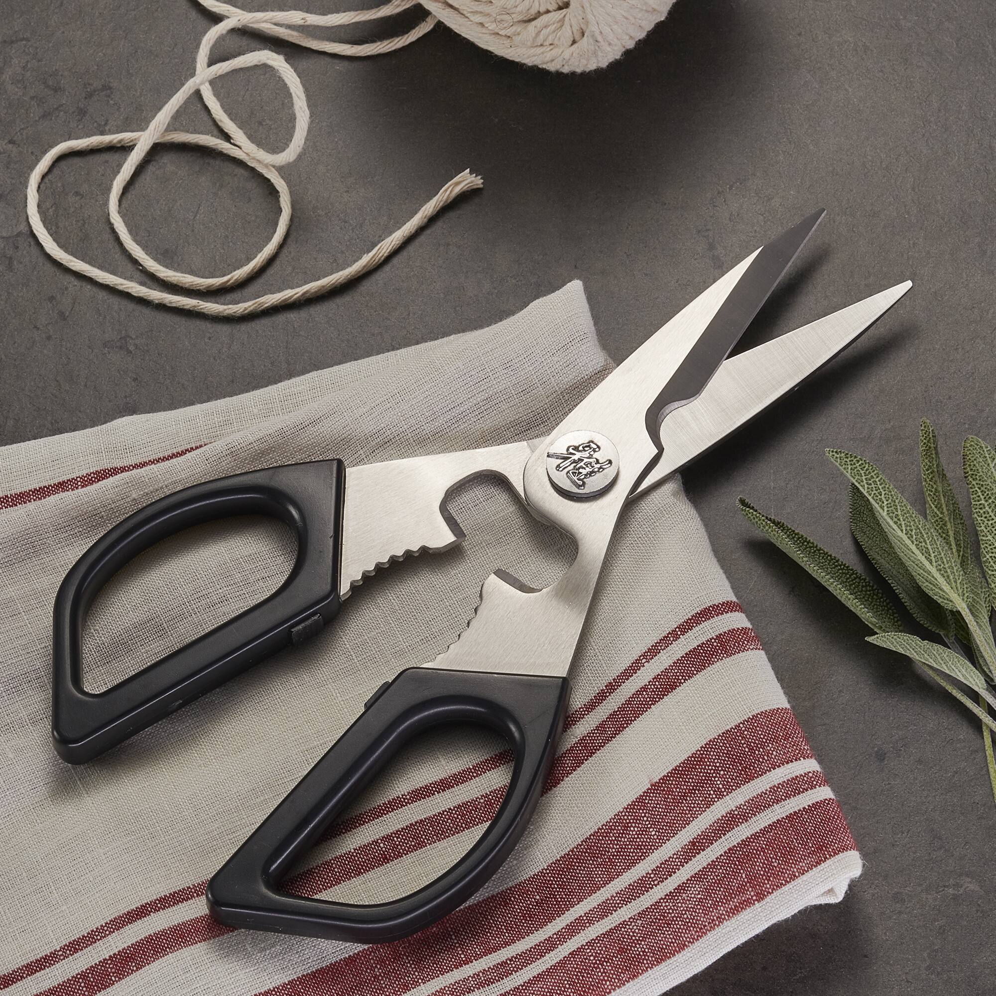 Alt View 2. Miyabi - Miyabi Kitchen Shears - Matte Black.