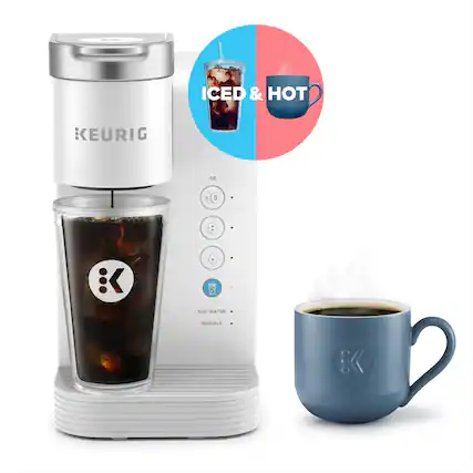 ICED & HOT
KEURIG
oz 10 8 6
ADD WATER
DESCALE
