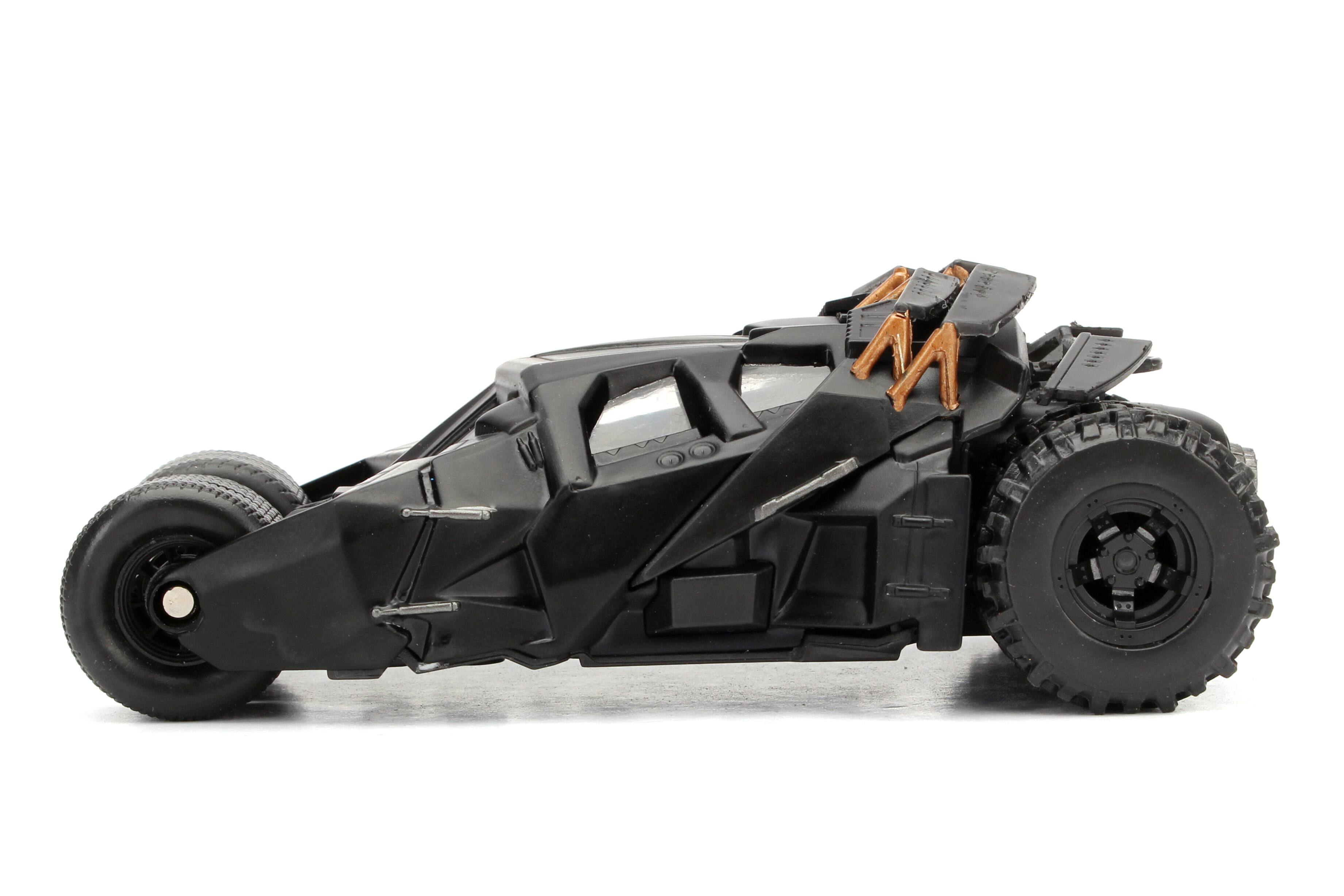 Angle. Jada - Batmobile Tumbler Black "The Dark Knight" (2008) Movie "Hollywood Rides" Series 1/32 Diecast Model Car by Jada - Black.