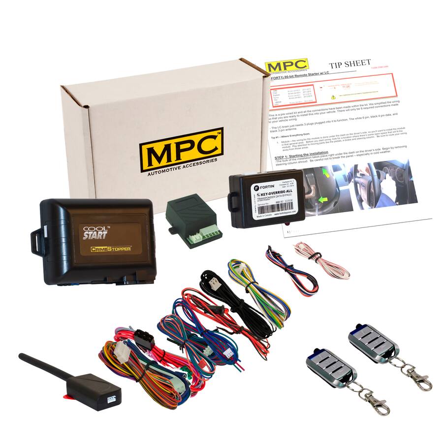 MPC Complete Remote Start w/ Keyless Entry Kit For 2000 2001 Ford ...