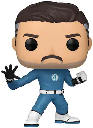 Front. Funko - Funko POP! Marvel: Fantastic Four: First Steps - Mister Fantastic - Collectibles - Multicolor.