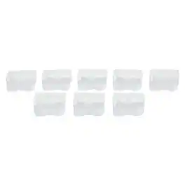 Elizabeth Ward Bead Storage Solutions 8pc Bead/Craft Supplies Containers, Small - Clear