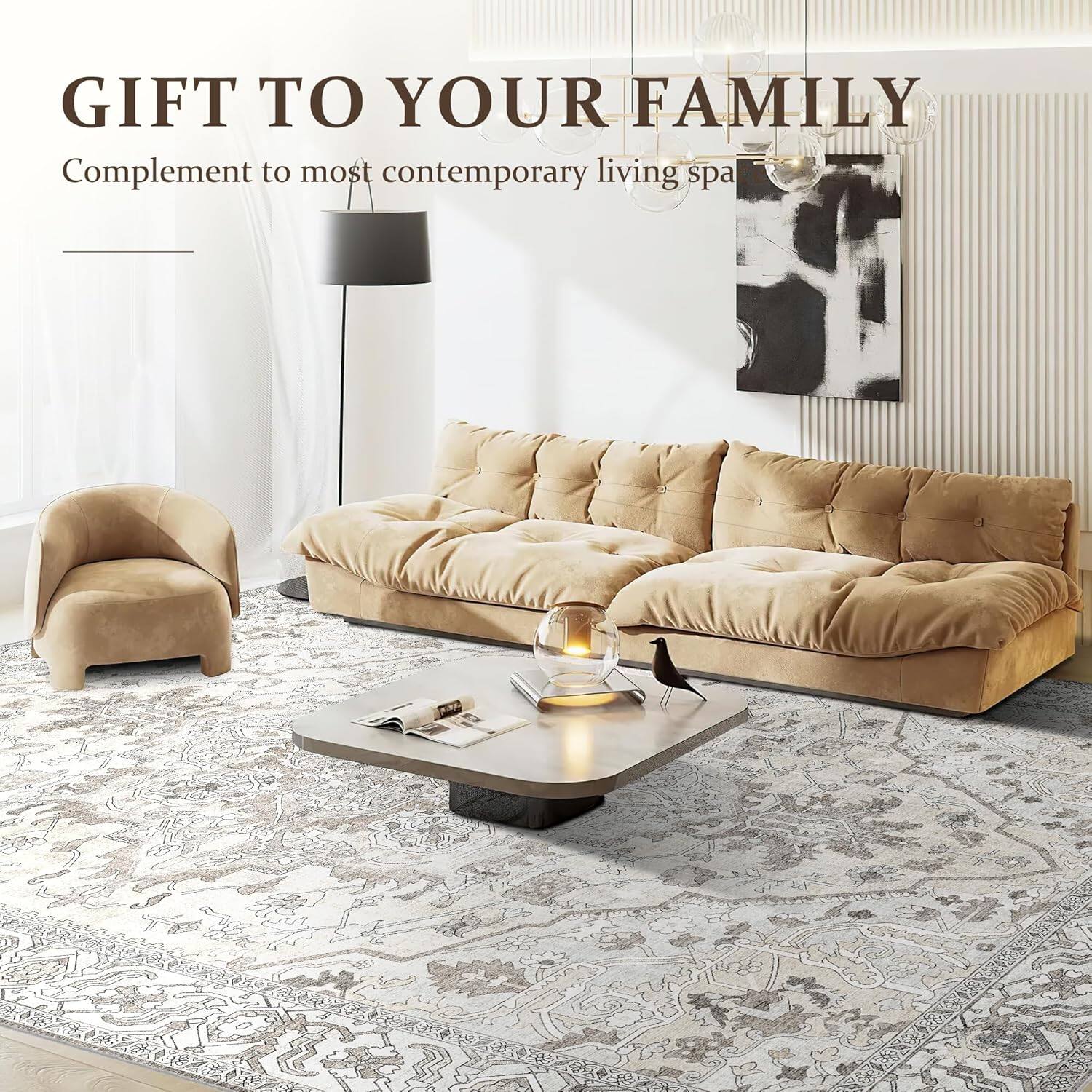 GIFT TO YOUR FAMILY  
Complement to most contemporary living spa