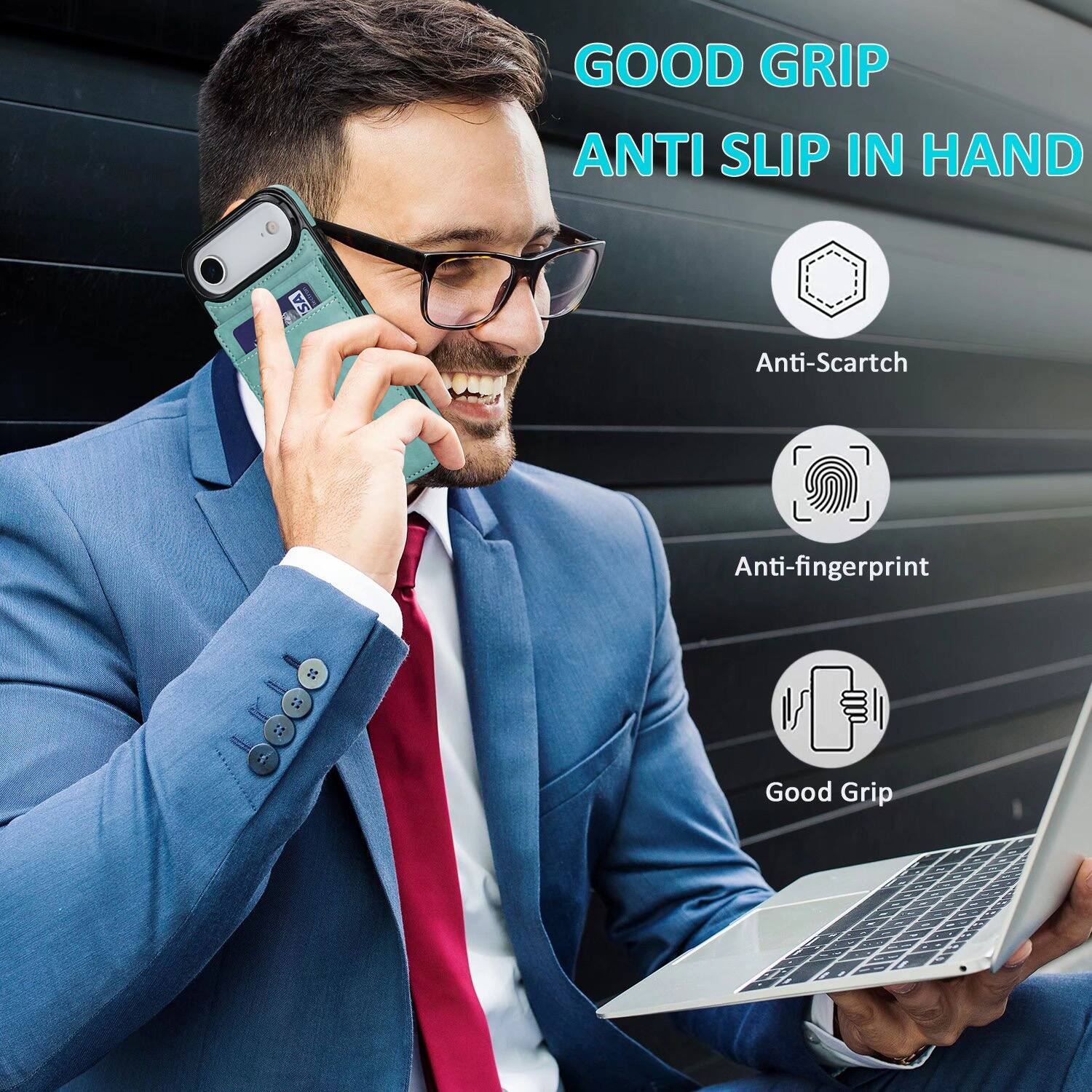 GOOD GRIP  
ANTI SLIP IN HAND  
Anti-Scratch  
Anti-fingerprint  
Good Grip