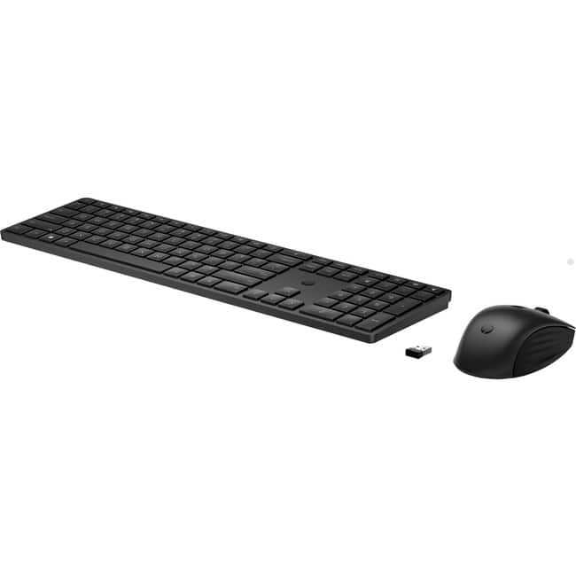 HP - 655 Wireless Keyboard and Mouse Combo for business - USB Type A Wireless RF 2.40 GHz Keyboard - English (US) - Black