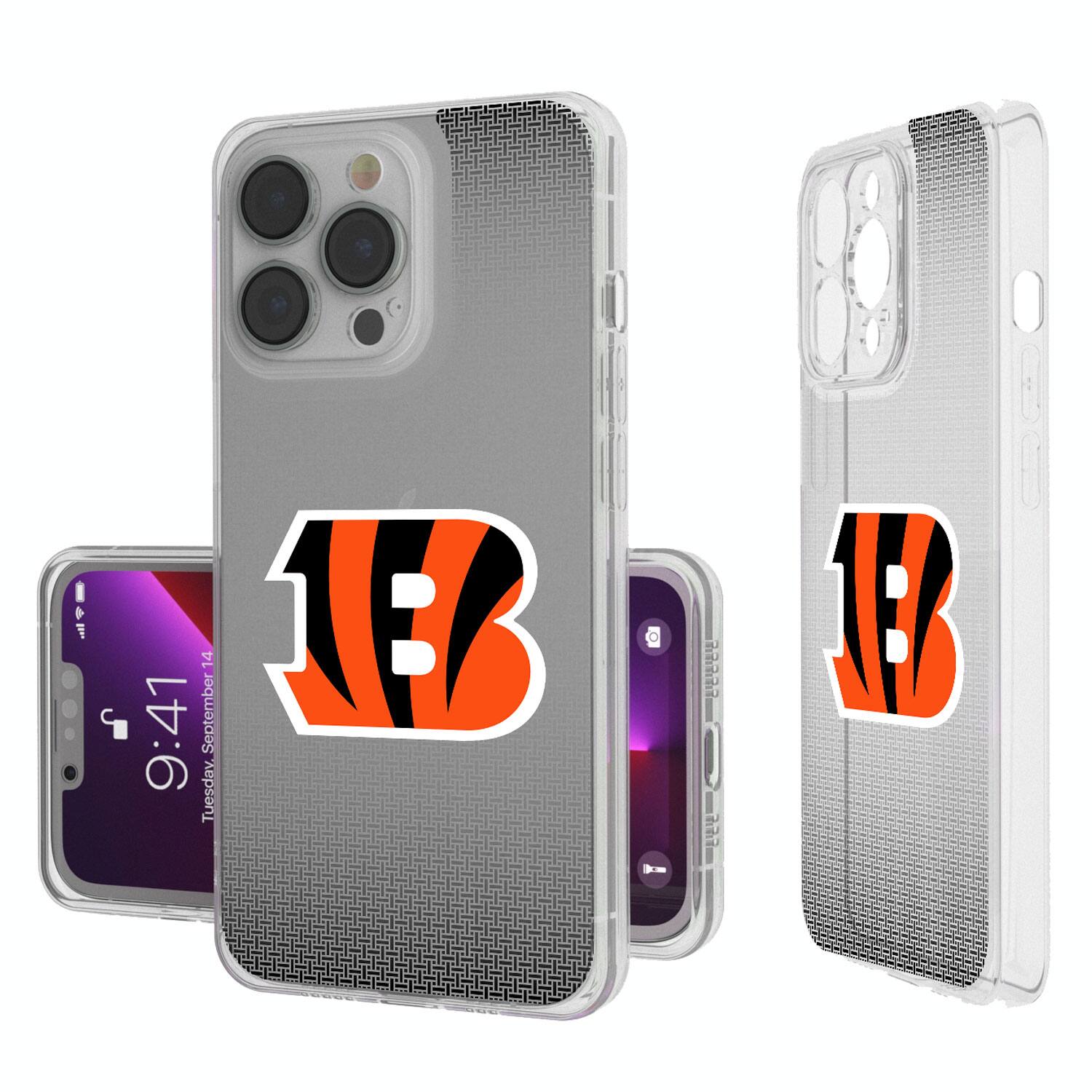 Keyscaper - NFL - Cincinnati Bengals Linen Logo iPhone Clear Case - 15 - Multicolor price history on PriceWatchPro