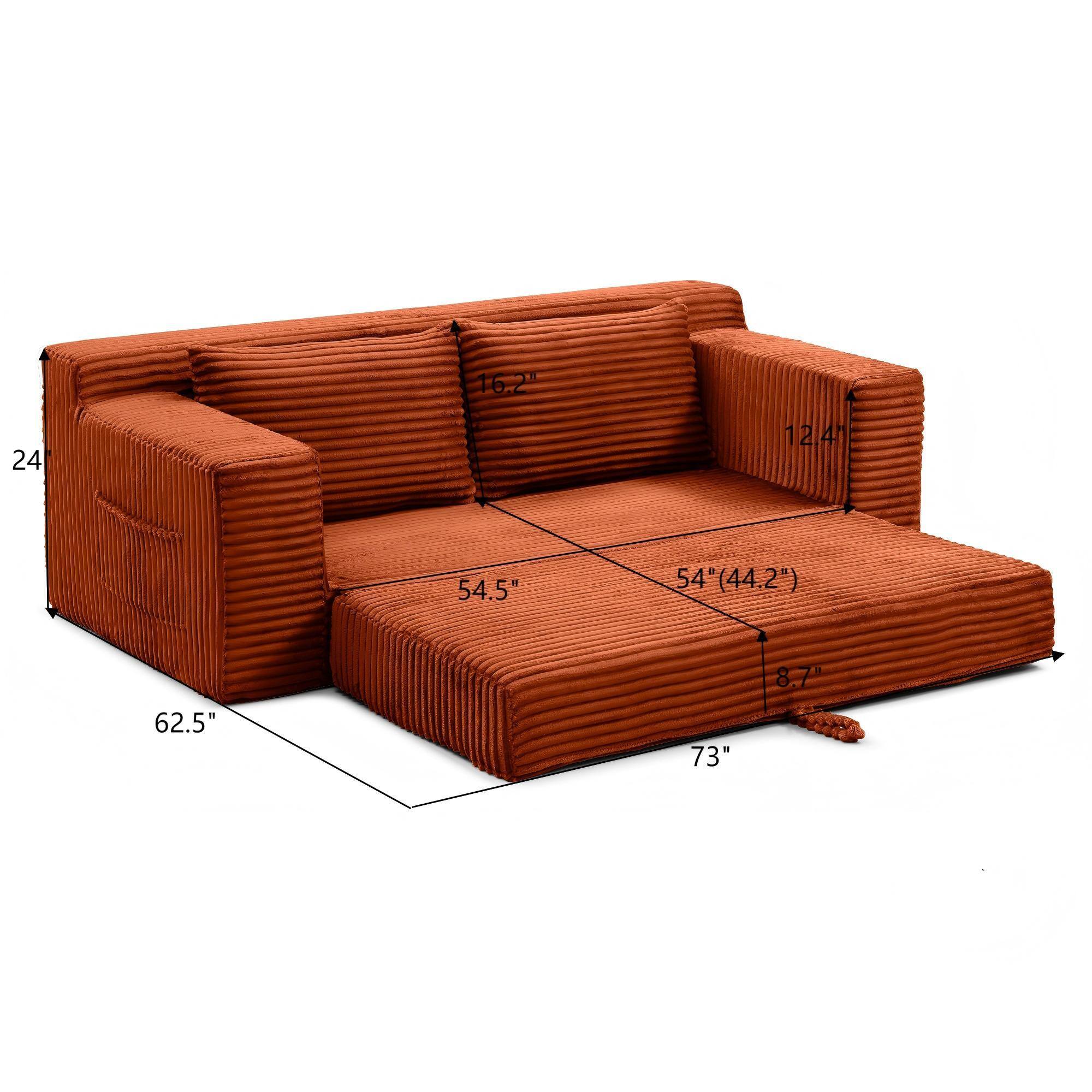 16.2"  
24"  
12.4"  
54.5"  
54" (44.2")  
8.7"  
62.5"  
73"