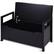 Alt View 20. Costway - Shoe Bench Storage Rack Cushion Seat Ottoman Bedroom Hallway Entryway Black - Black.