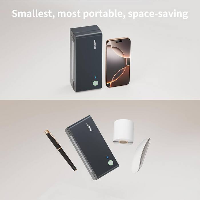 Smallest, most portable, space-saving

JADENS