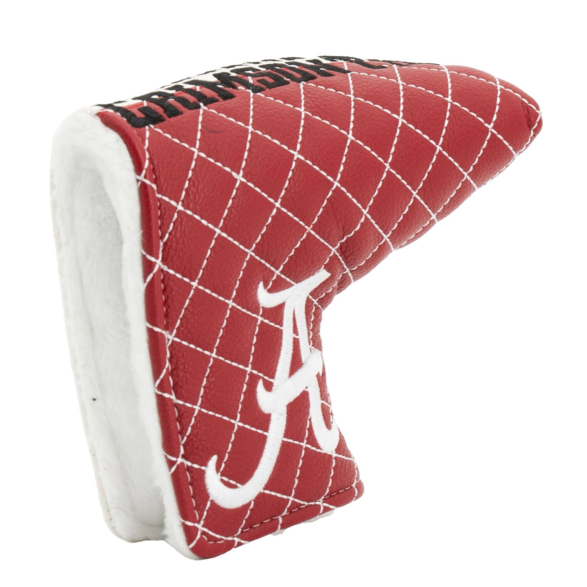 Alt View 3. Team Golf - Alabama Crimson Tide Quilted Blade Putter Cover - Multicolor.