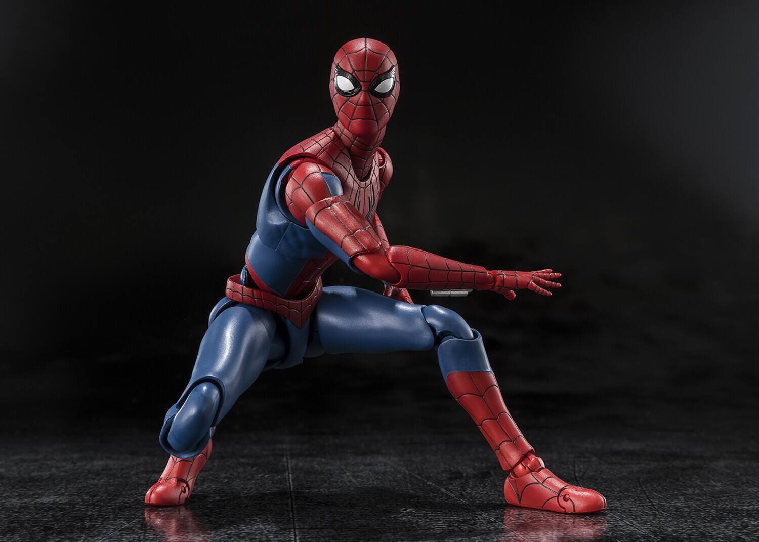 Alt View 3. PopMarket - Tamashii Nations - Marvel Spider-Man: Brand New Day - S.H.Figuarts - Spider-Man Action Figure   - COLLECTIBLES - Multicolor.