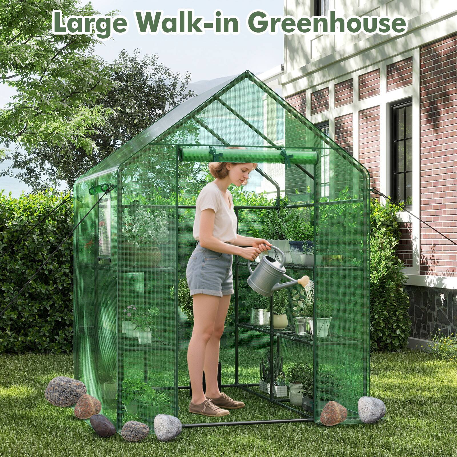 Large Walk-in Greenhouse