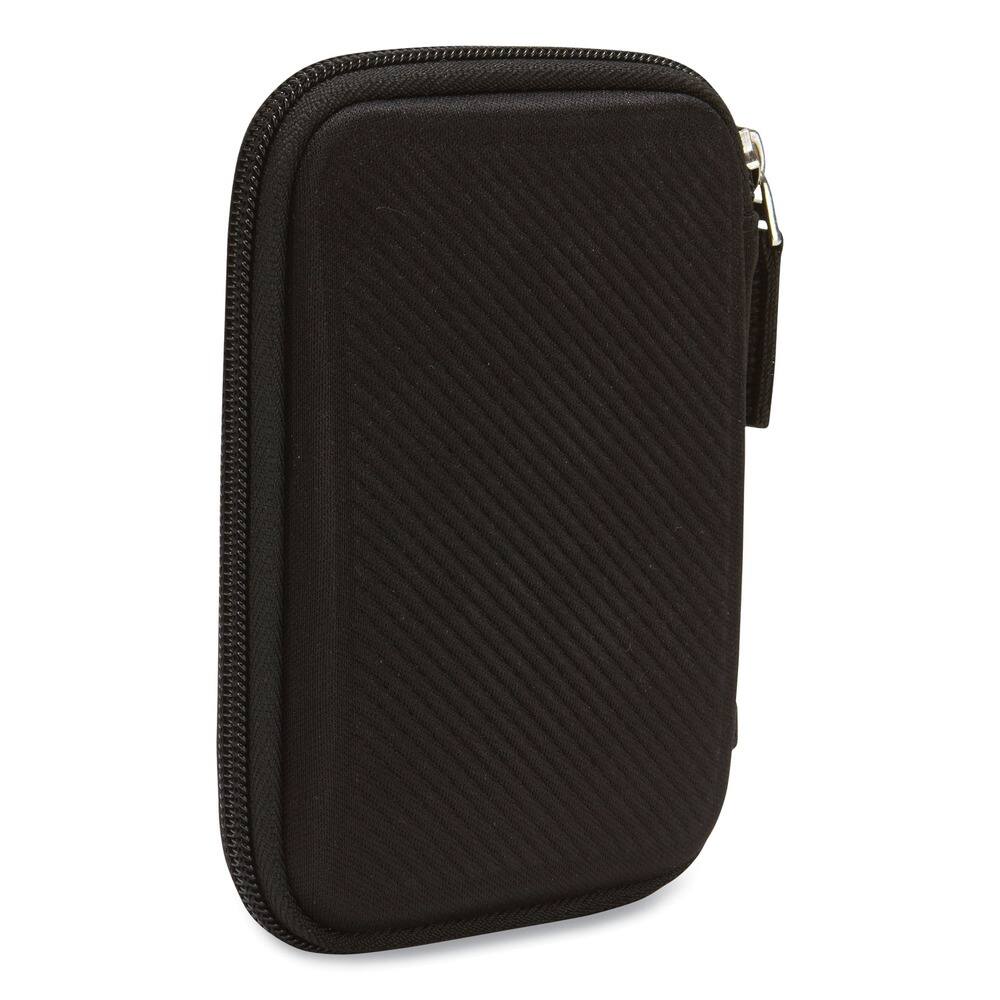 Angle. Case Logic - Case Logic 3201314 Molded EVA Portable Hard Drive Case - Black - Black.