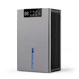 Cluzine - Dual Semiconductor Dehumidifier for 1000 Sq.Ft Spaces with LED Display & Auto Shut-Off