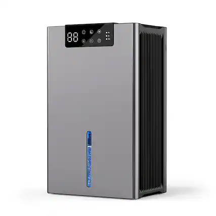Front. Cluzine - Dual Semiconductor Dehumidifier for 1000 Sq.Ft Spaces with LED Display & Auto Shut-Off.
