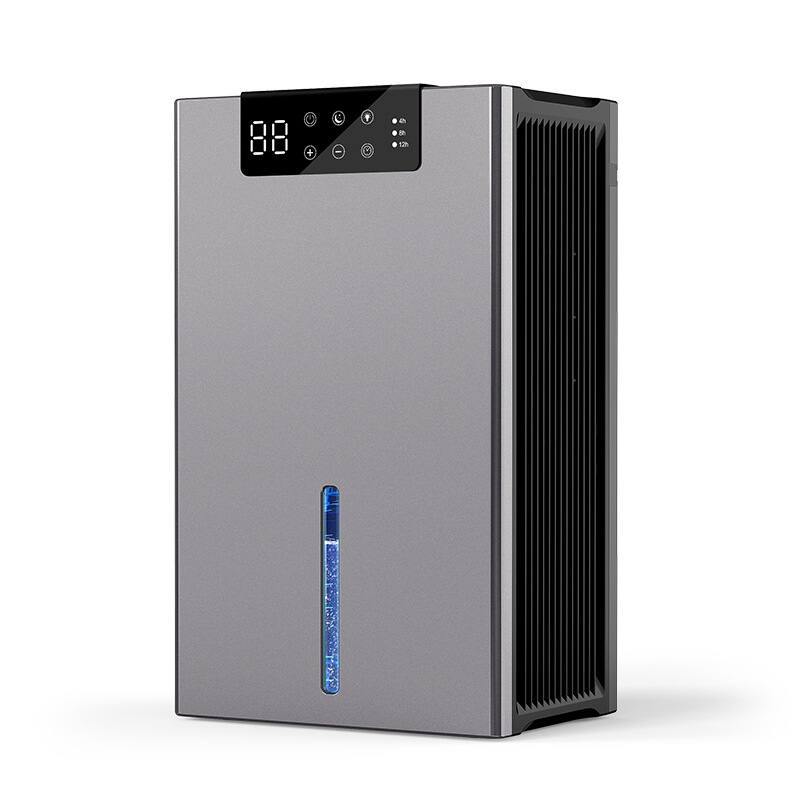 Front. Cluzine - Dual Semiconductor Dehumidifier for 1000 Sq.Ft Spaces with LED Display & Auto Shut-Off.