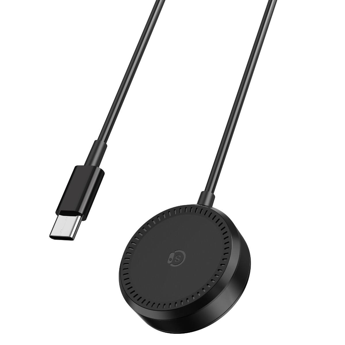 Left. RadioShack - RadioShack Magnetic Wireless Charger with USB-C Port.