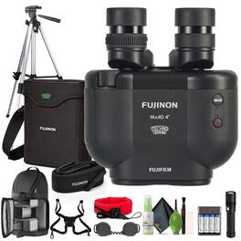 Fujifilm - Fujinon Techno-Stabi TS-X 14x40 Image-Stabilized Binoculars (Black)