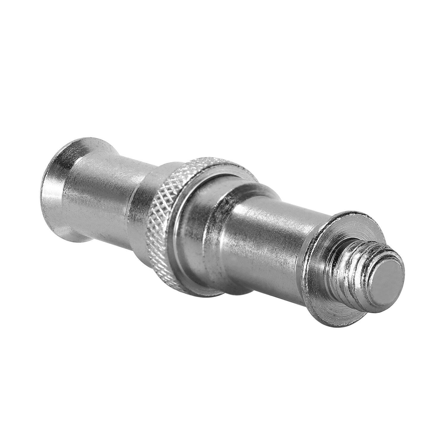 Alt View 2. Neewer - 2-Pack 1/4" to 3/8" Metal Screw Adapters, for Light Stands, ST24.