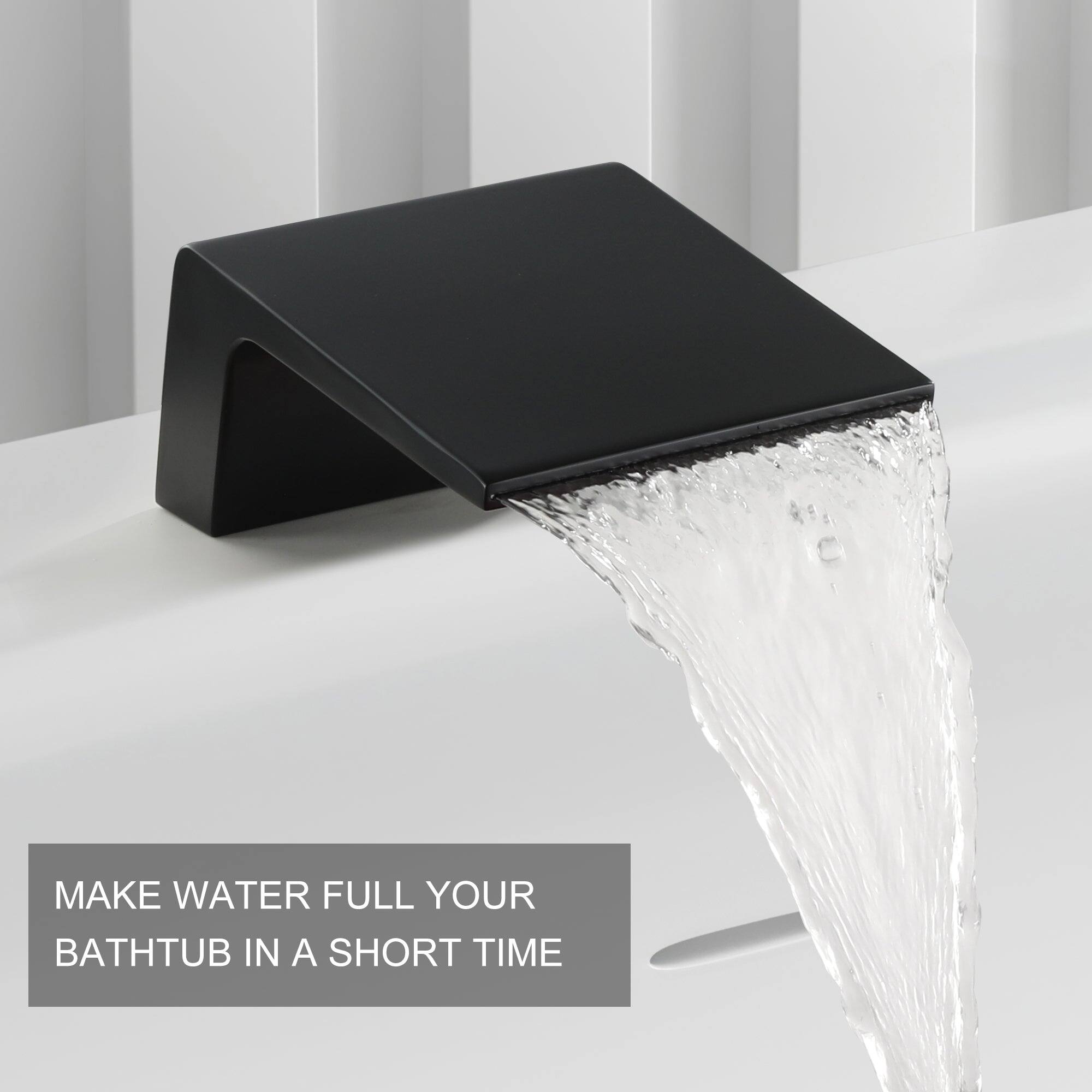 MAKE WATER FULL YOUR BATHTUB IN A SHORT TIME