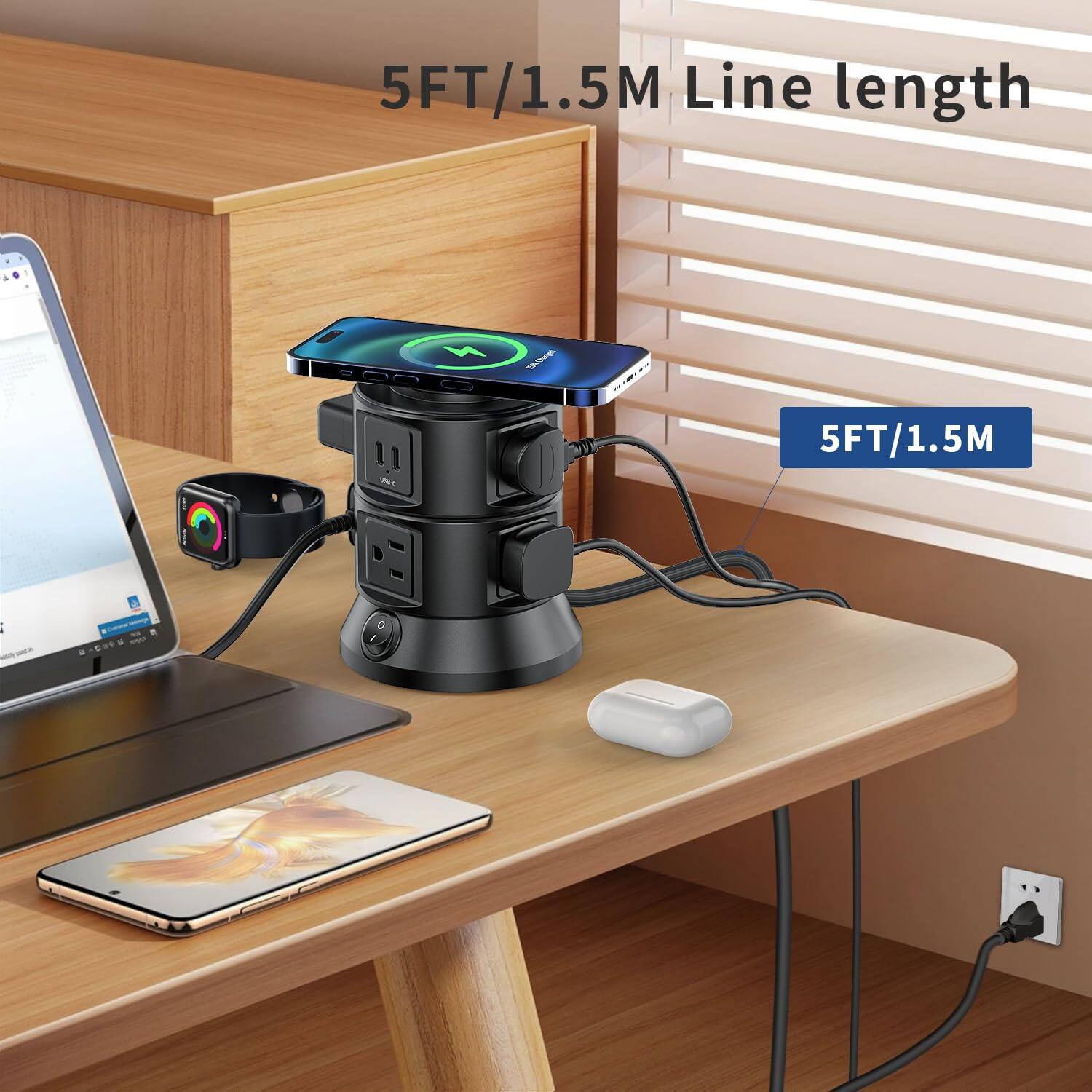 5FT/1.5M Line length