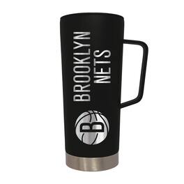 Great American Products - Brooklyn Nets 20oz. Roadie Tumbler with Handle - Multicolor